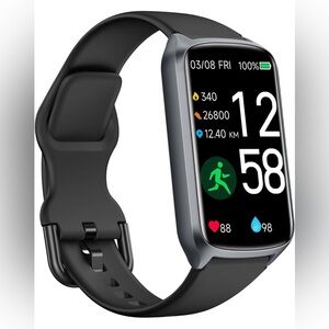 NEW-Health Fitness Tracker Watch- 24/7 Heart Rate, Blood Oxygen/Pressure Monitor